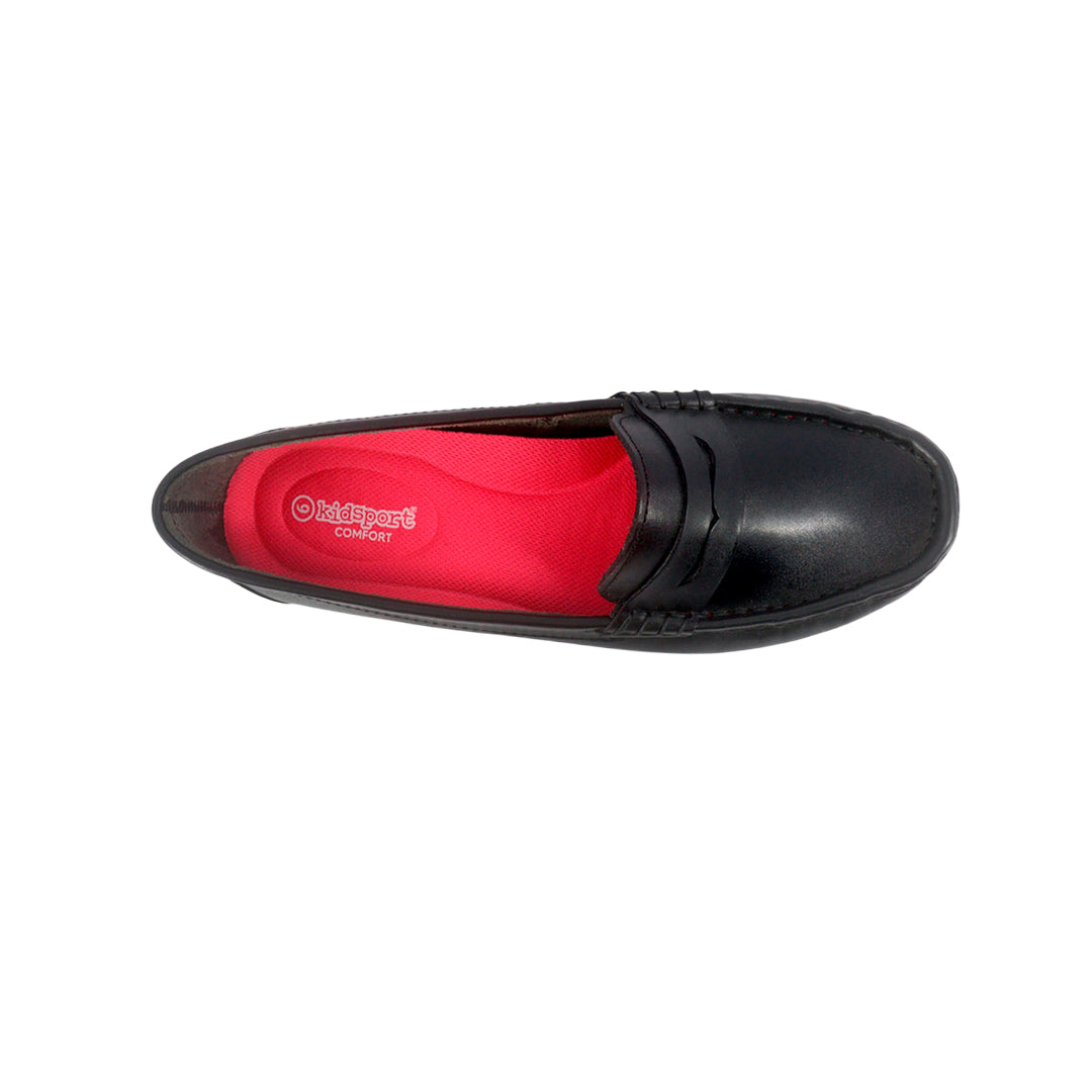 Mocasines escolares Judy para niña color negro