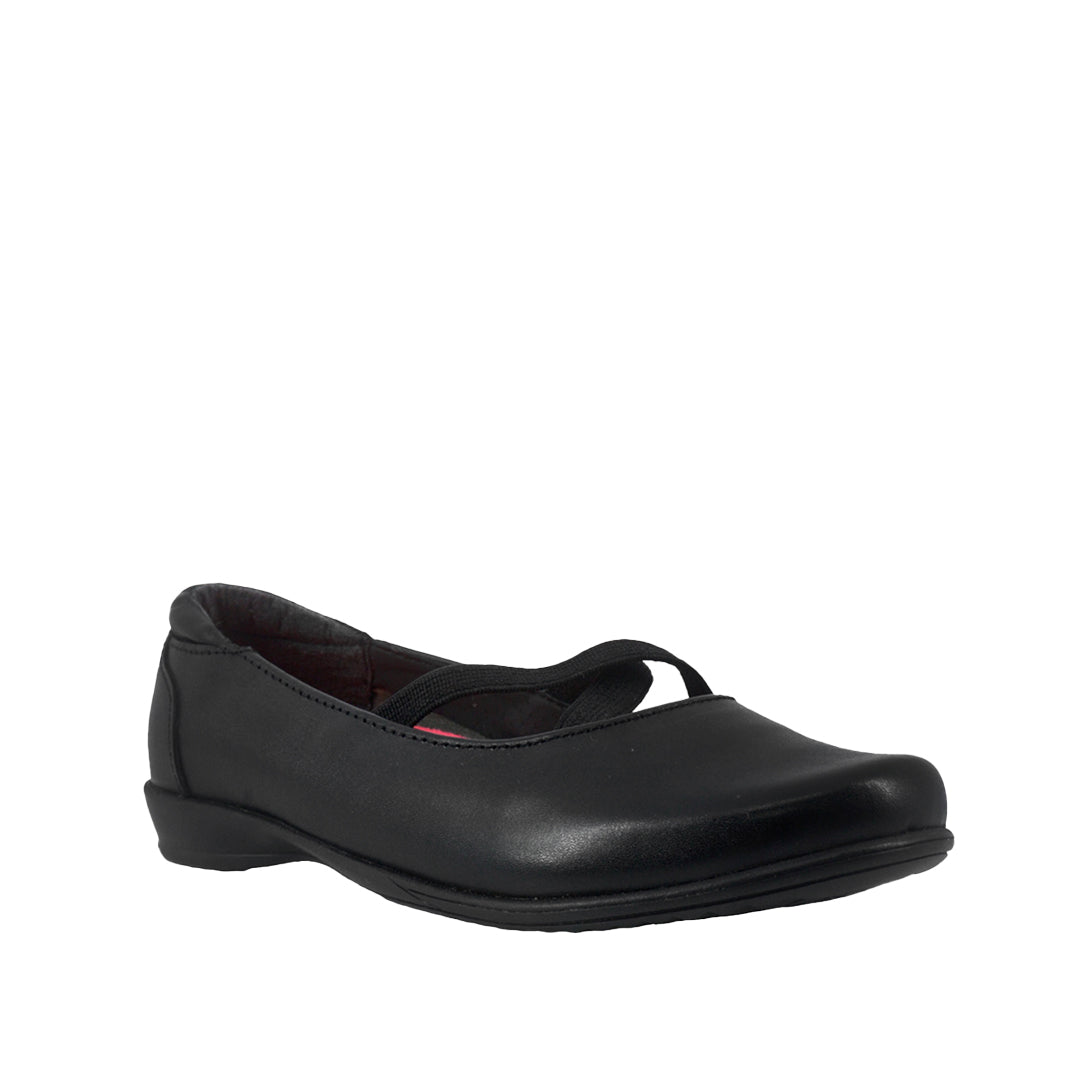 Zapatos escolares Madelyn para niña color negro