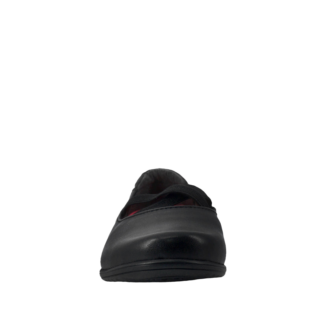 Zapatos escolares Madelyn para niña color negro