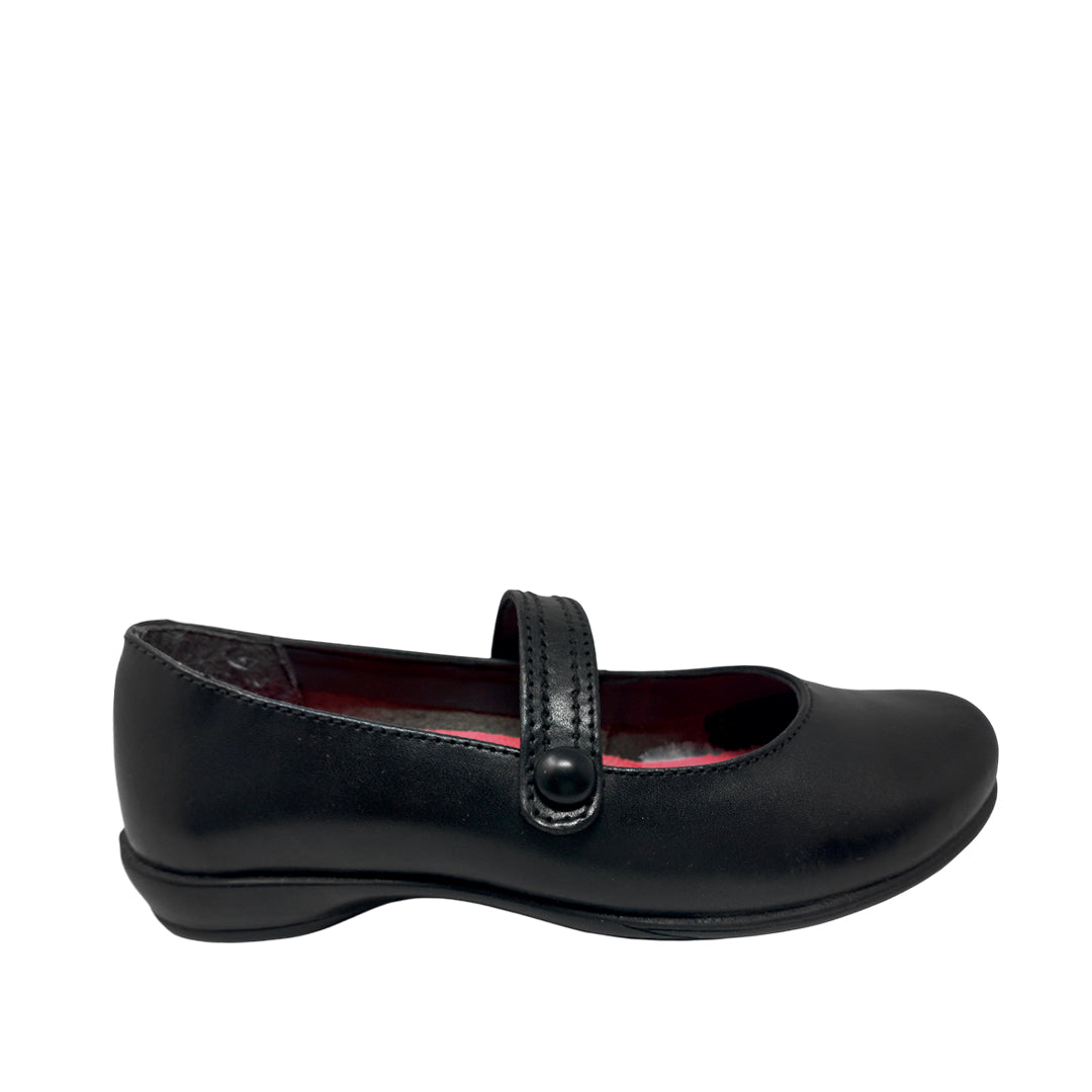 Zapatos escolares Rebeca para niña color negro