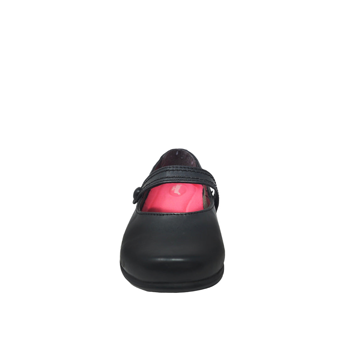 Zapatos escolares Rebeca para niña color negro