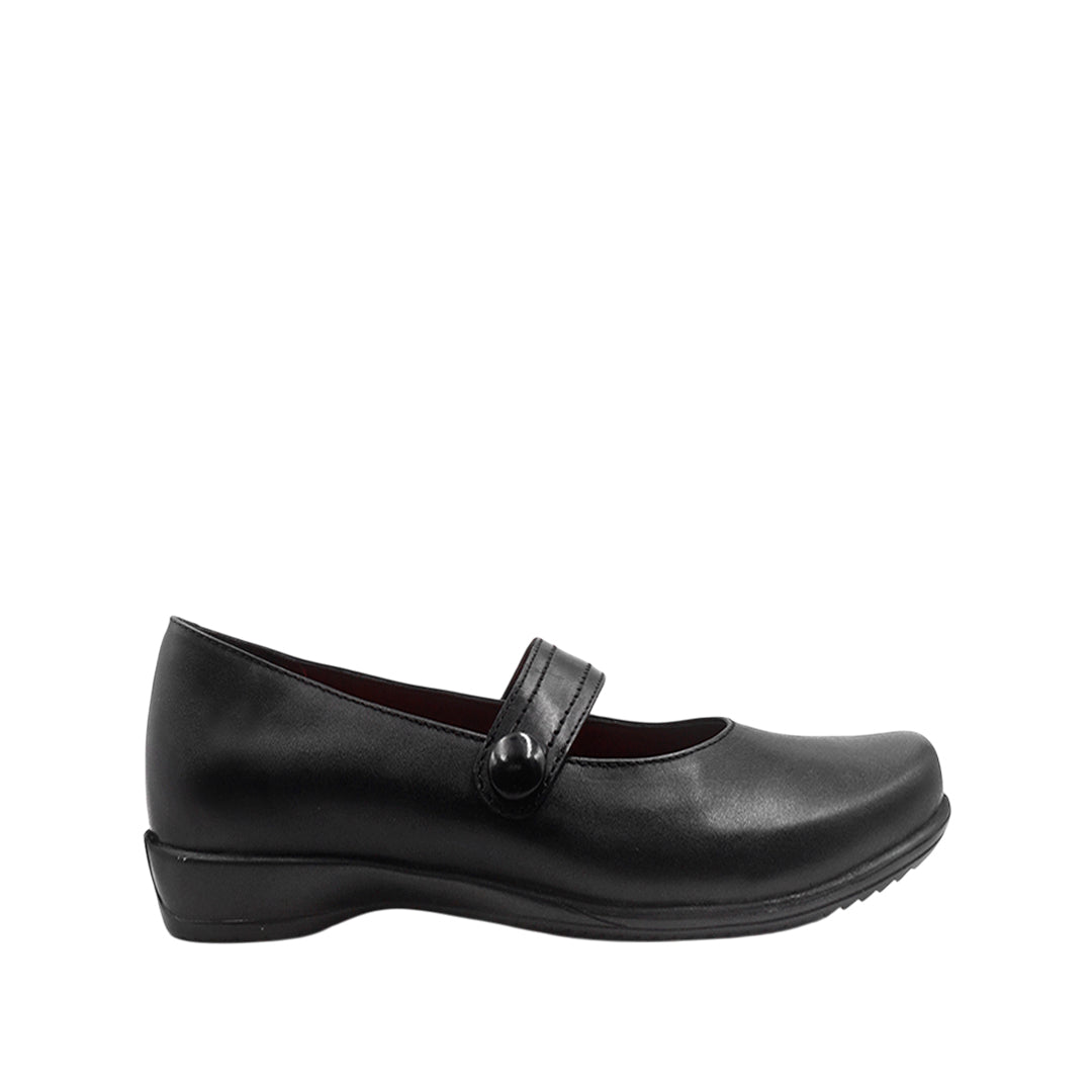 Zapatos escolares Rebeca para niña color nergo