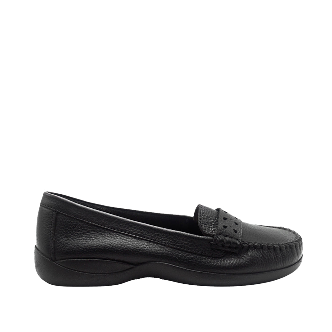 Mocasines Saribel para mujer color negro