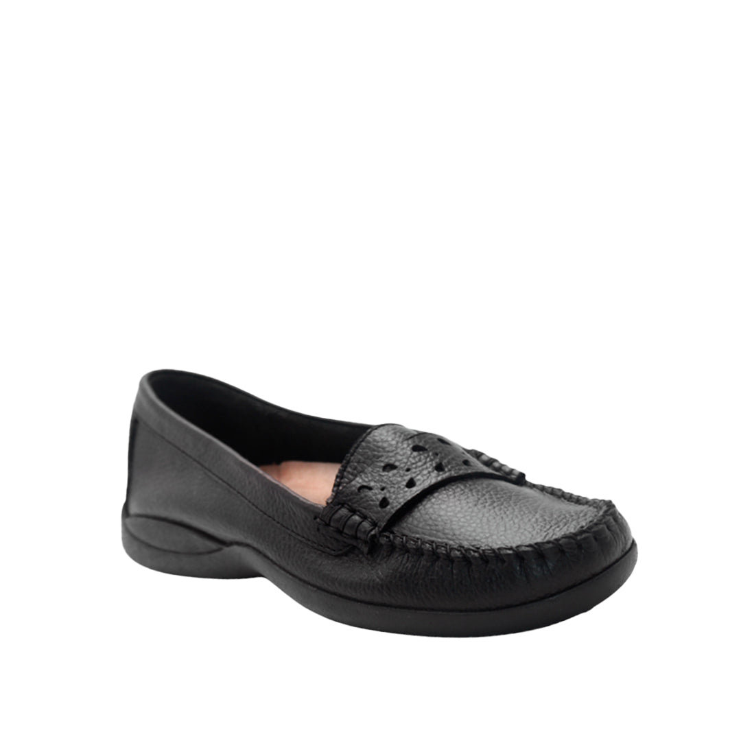 Mocasines Saribel para mujer color negro
