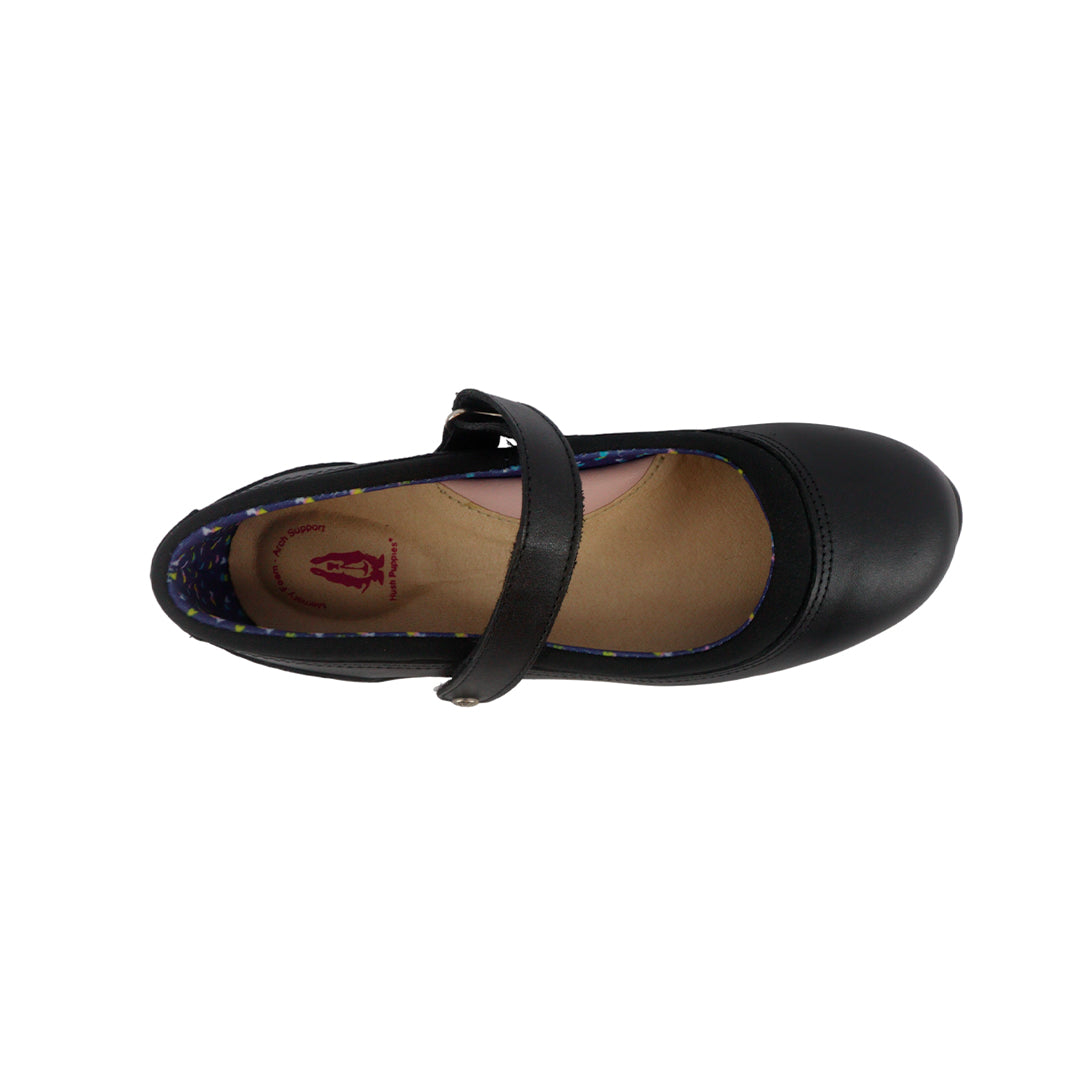 Zapatos escolares Ileana para niña color negro