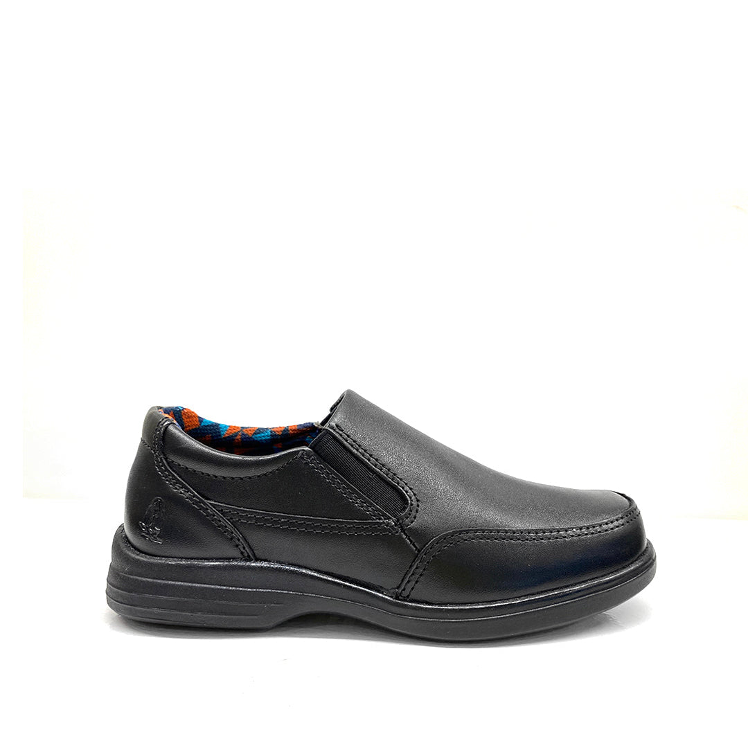 Zapatos escolares Luka Slip On para niño color negro