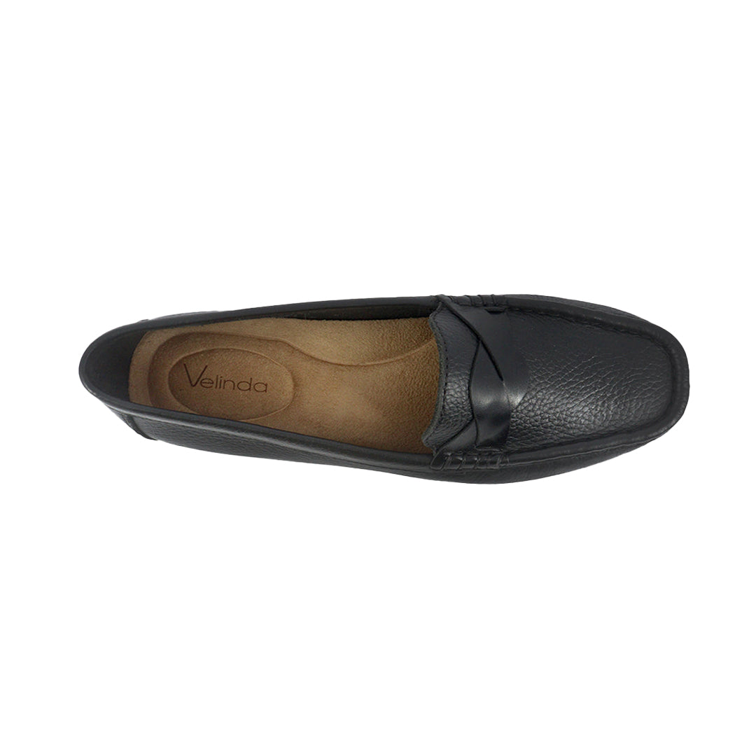 Mocasines Sisi para mujer color negro