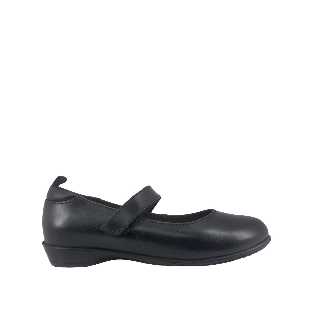 Zapatos escolares Anavel para niña color negro