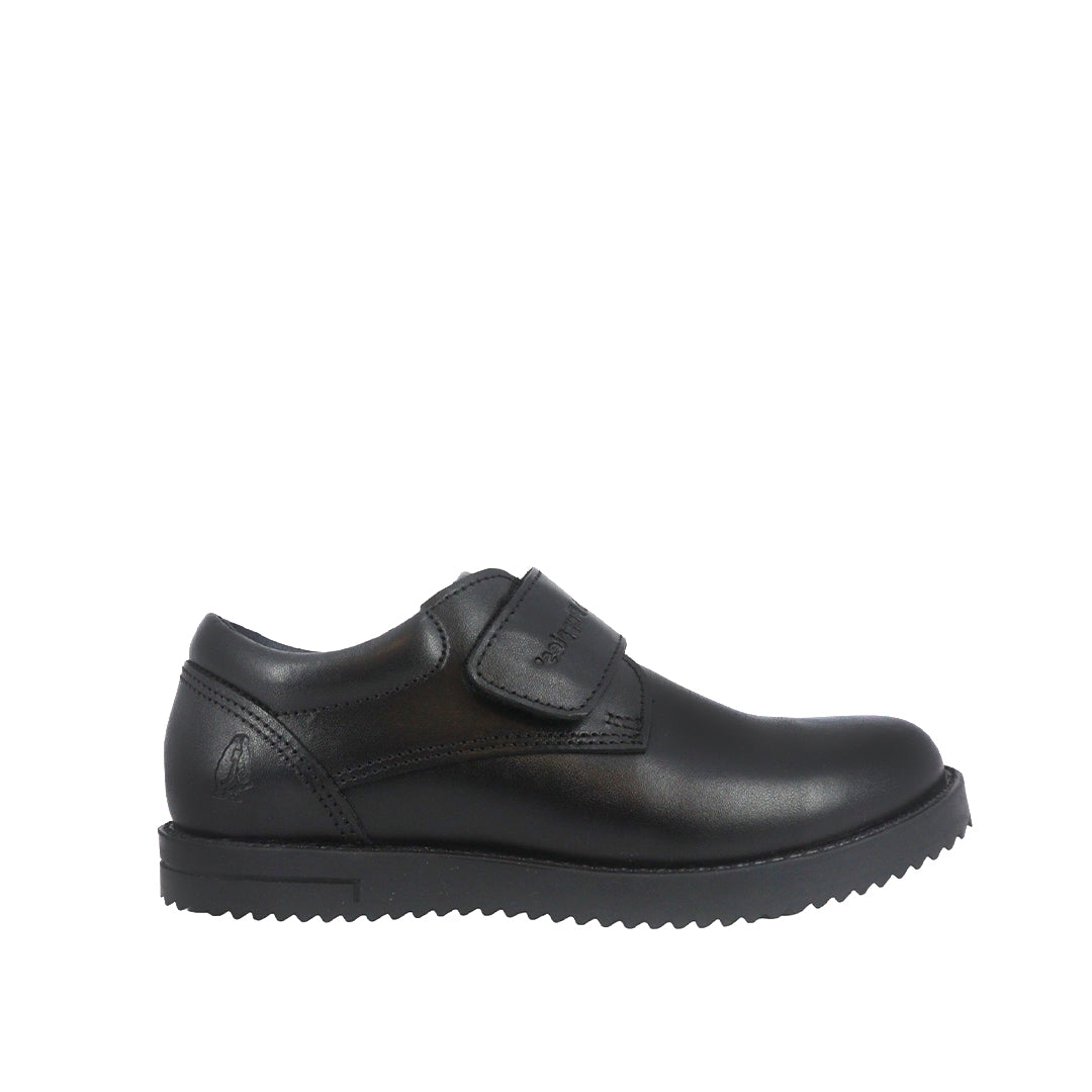 Zapatos escolares Canguru 2.0 para niño color negro