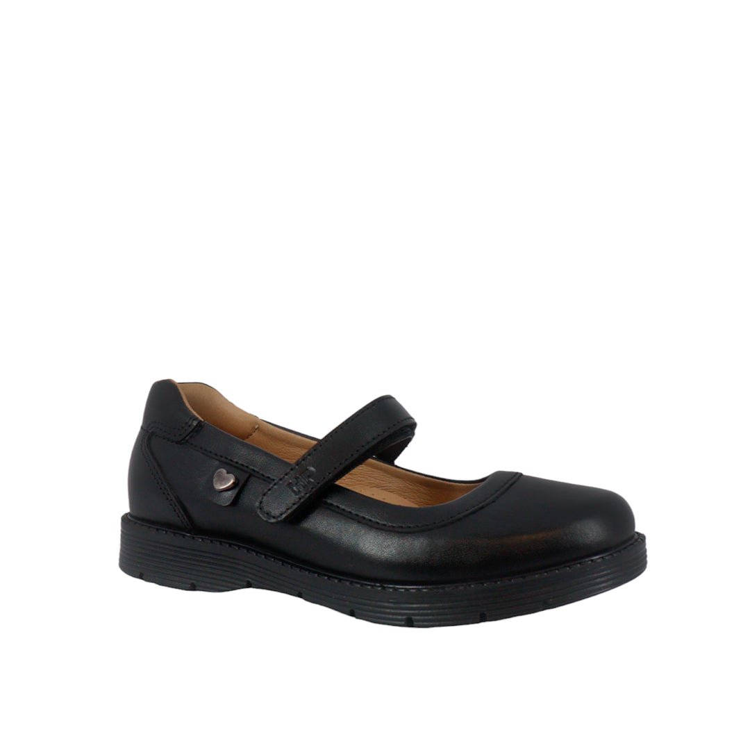 Zapatos escolares Madelyne para niña color negro