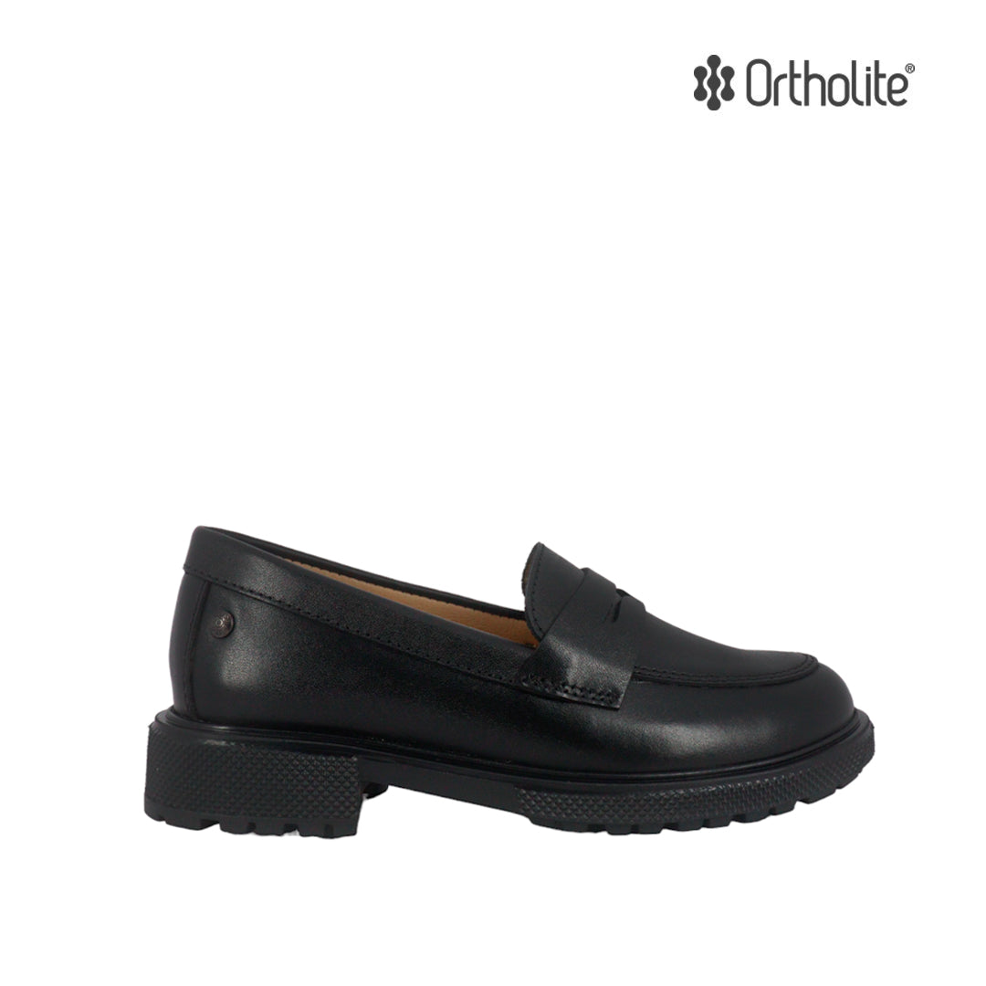 Zapatos escolares Arlette para niña color negro