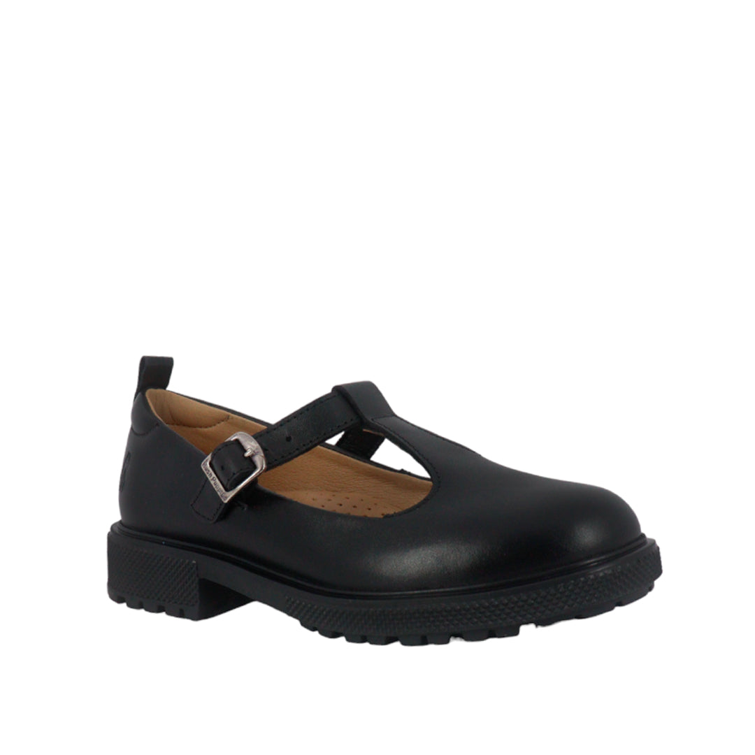Zapatos escolares Arianna para niña color negro