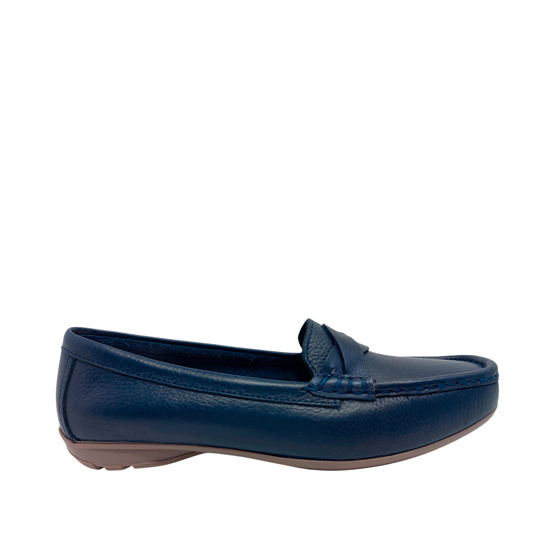 Mocasines Sisi para mujer color navy