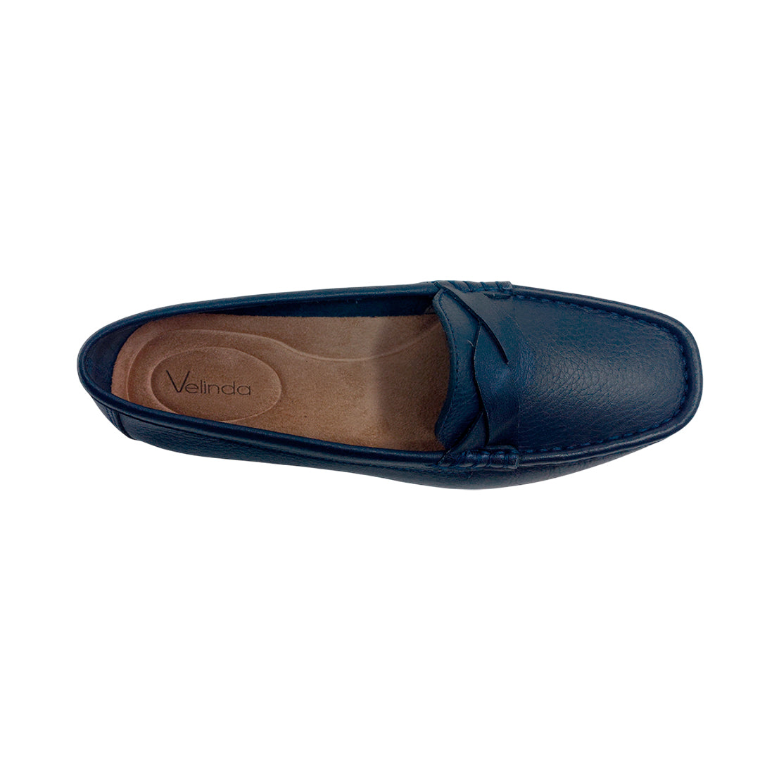 Mocasines Sisi para mujer color navy