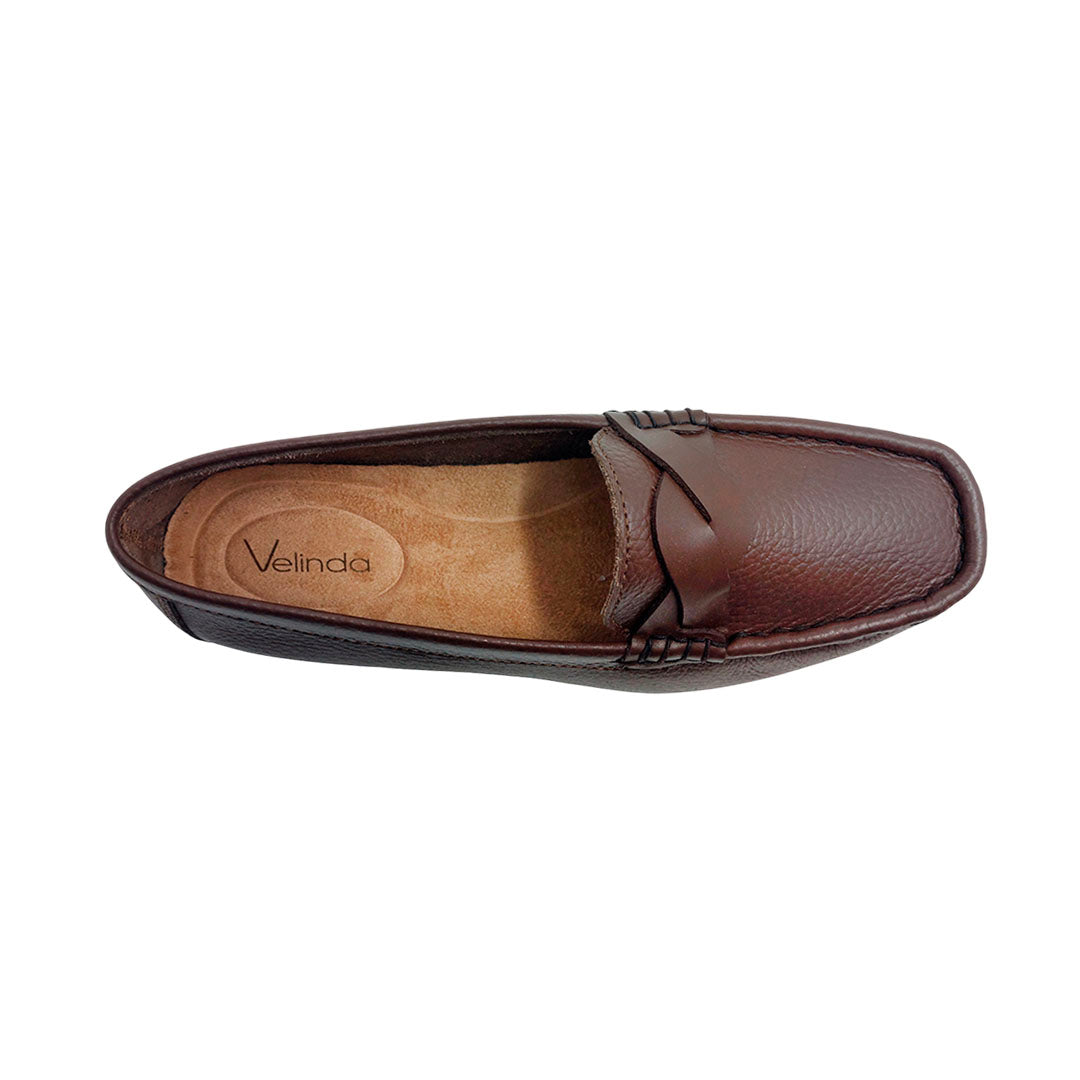 Mocasines Sisi para mujer color café