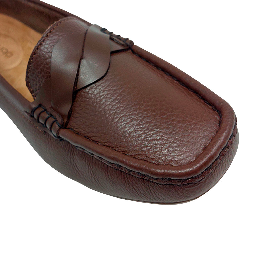 Mocasines Sisi para mujer color café