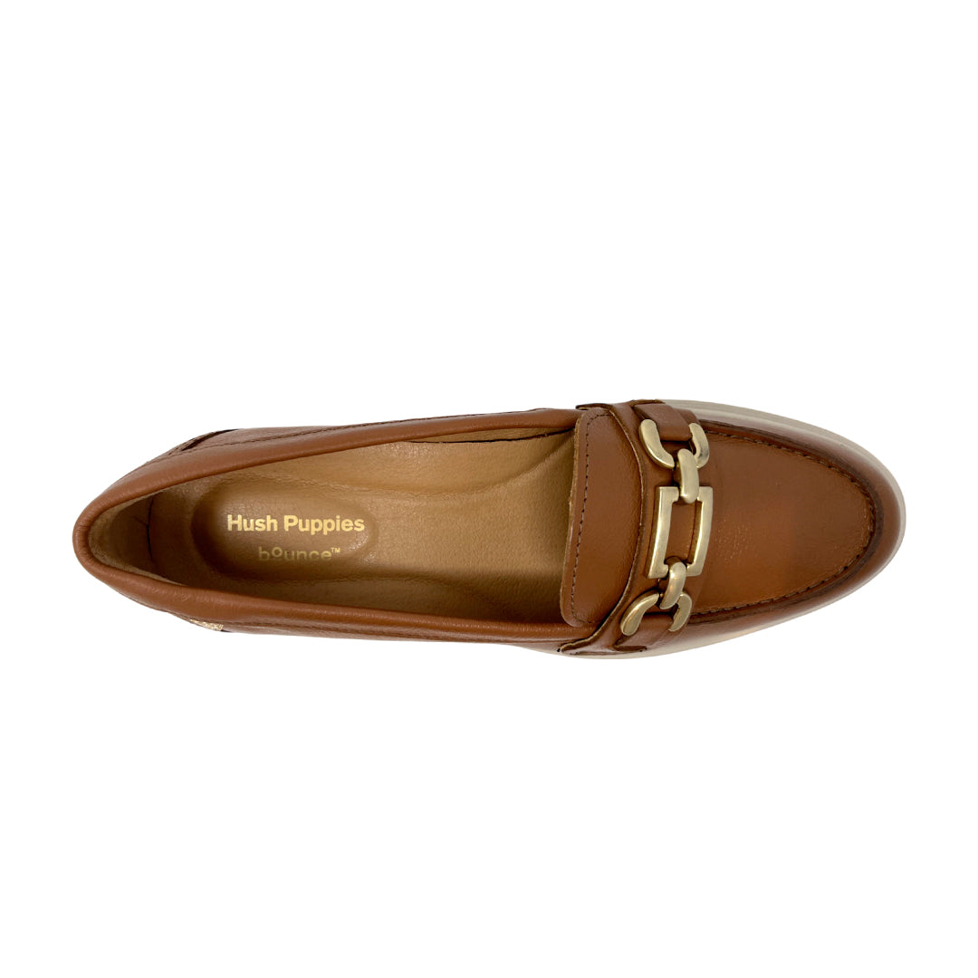 Mocasines Silvana para mujer color tan