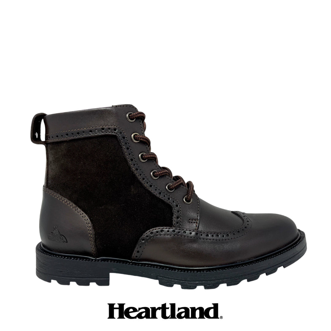 Botas Yael para hombre color café