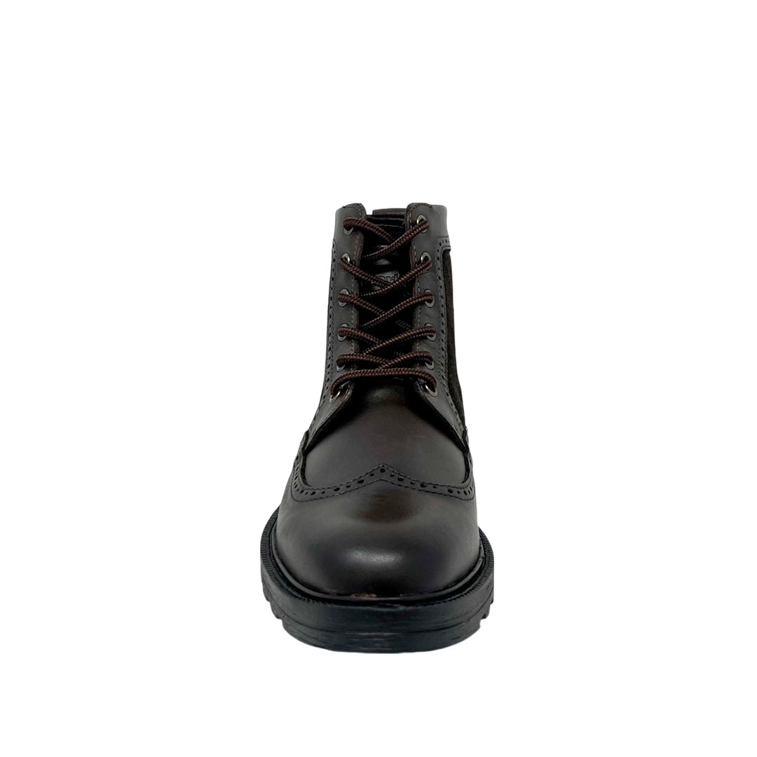 Botas Yael para hombre color café