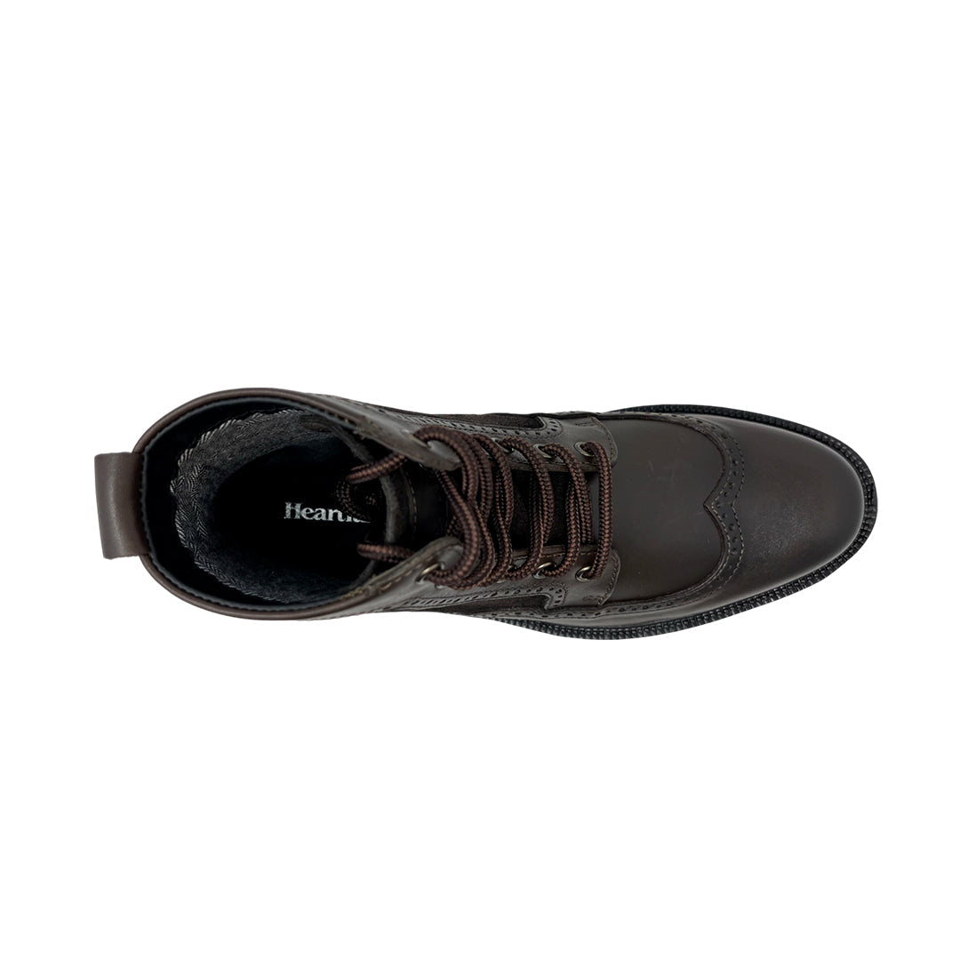 Botas Yael para hombre color café