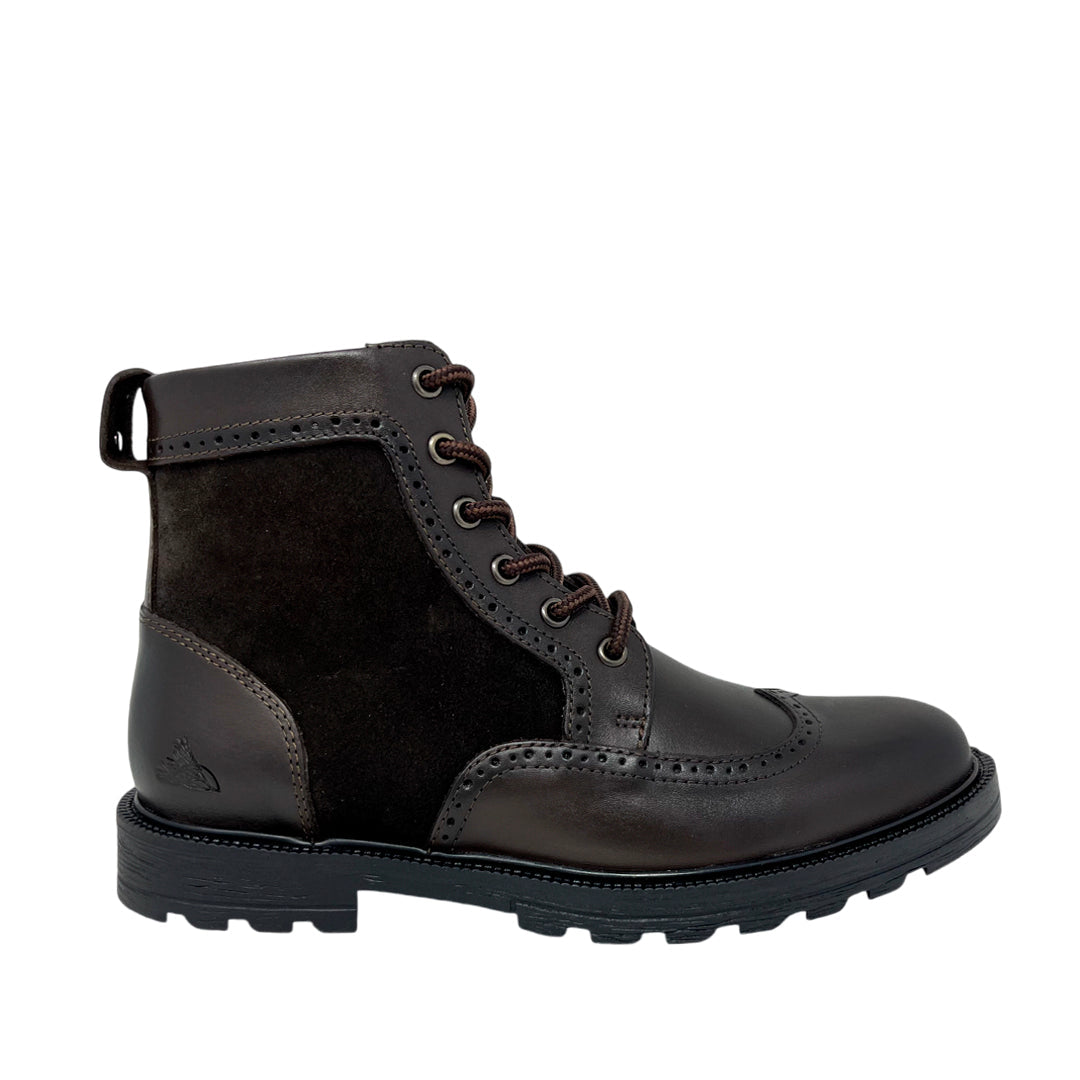 Botas Yael para hombre color café