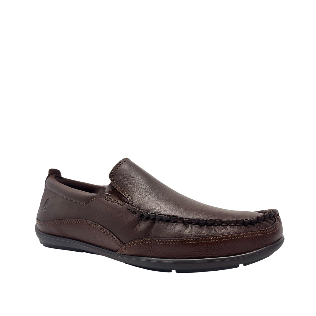 Zapatos casuales Lissandro Slip On para hombre color café
