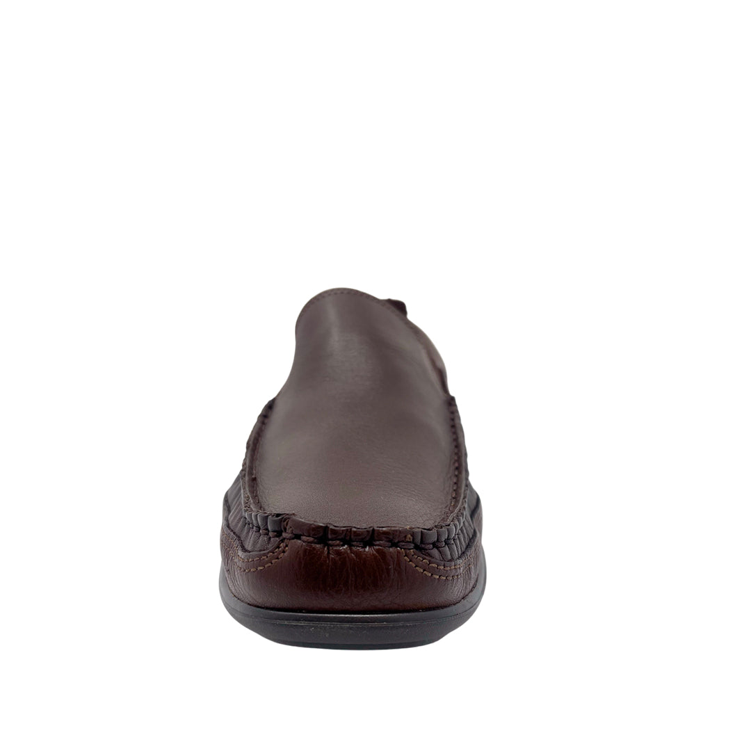 Zapatos casuales Lissandro Slip On para hombre color café