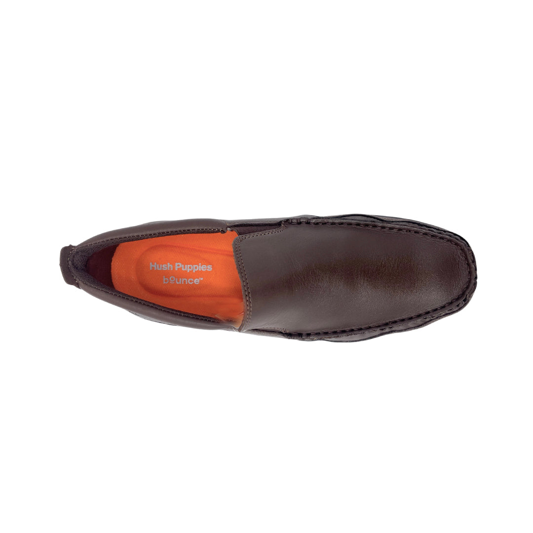 Zapatos casuales Lissandro Slip On para hombre color café