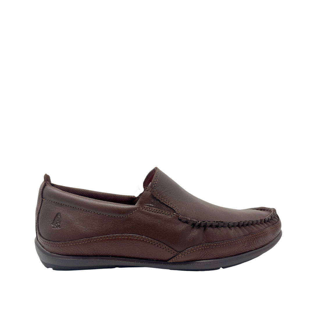 Zapatos casuales Lissandro Slip On para hombre color café