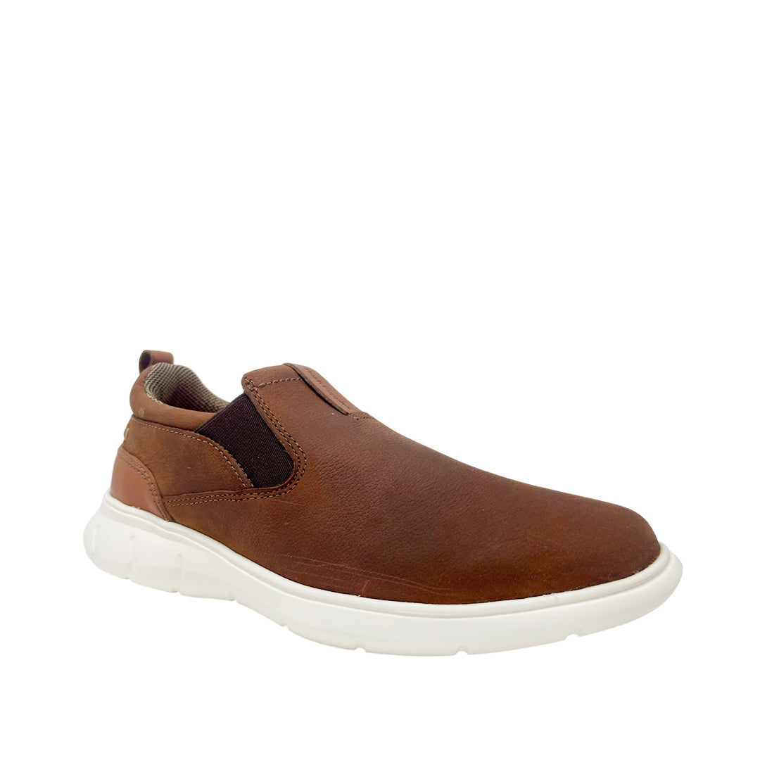 Zapatos casuales Sabater Slip On para hombre color café
