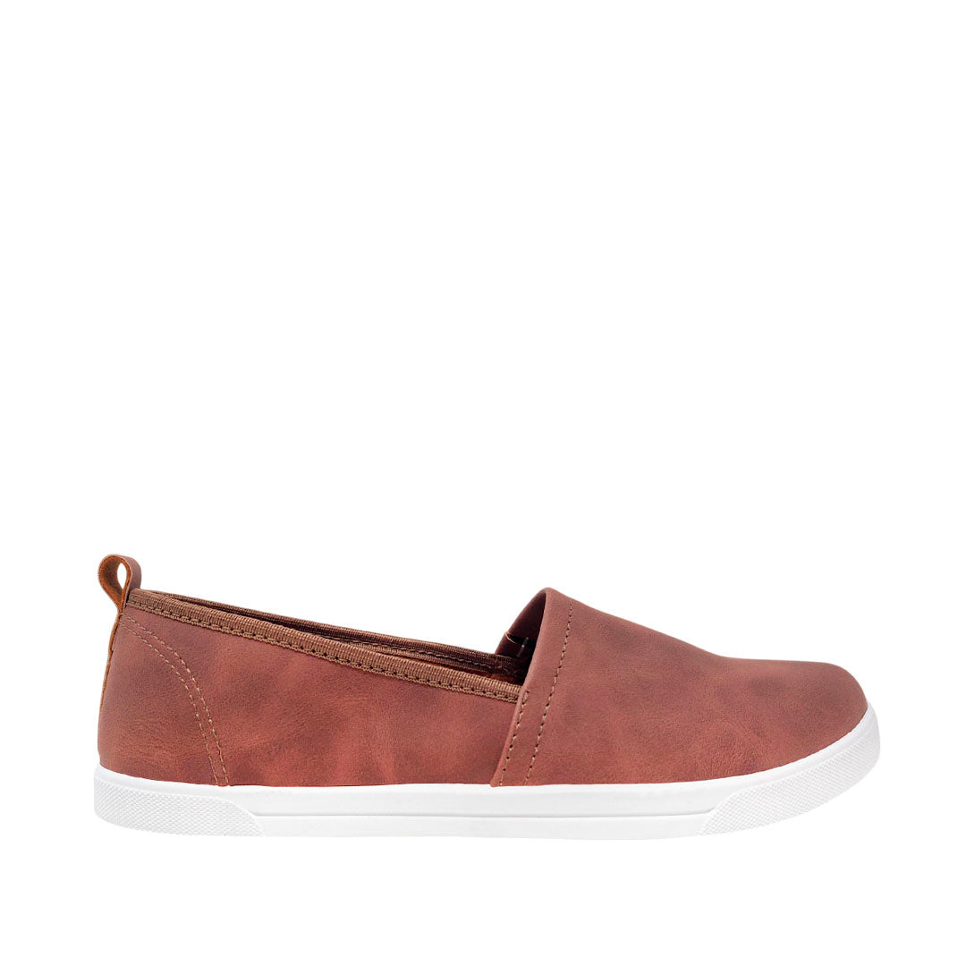 Dinas Liana slip on para mujer color café