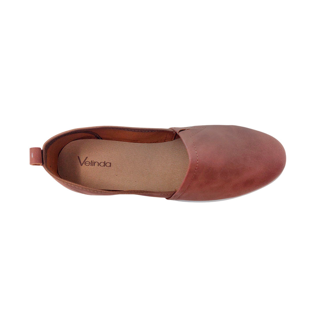 Dinas Liana slip on para mujer color café