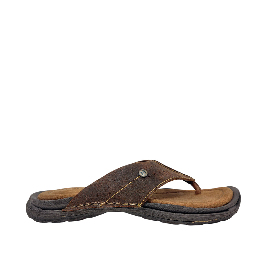 Sandalias slip on Gustav para hombre color café