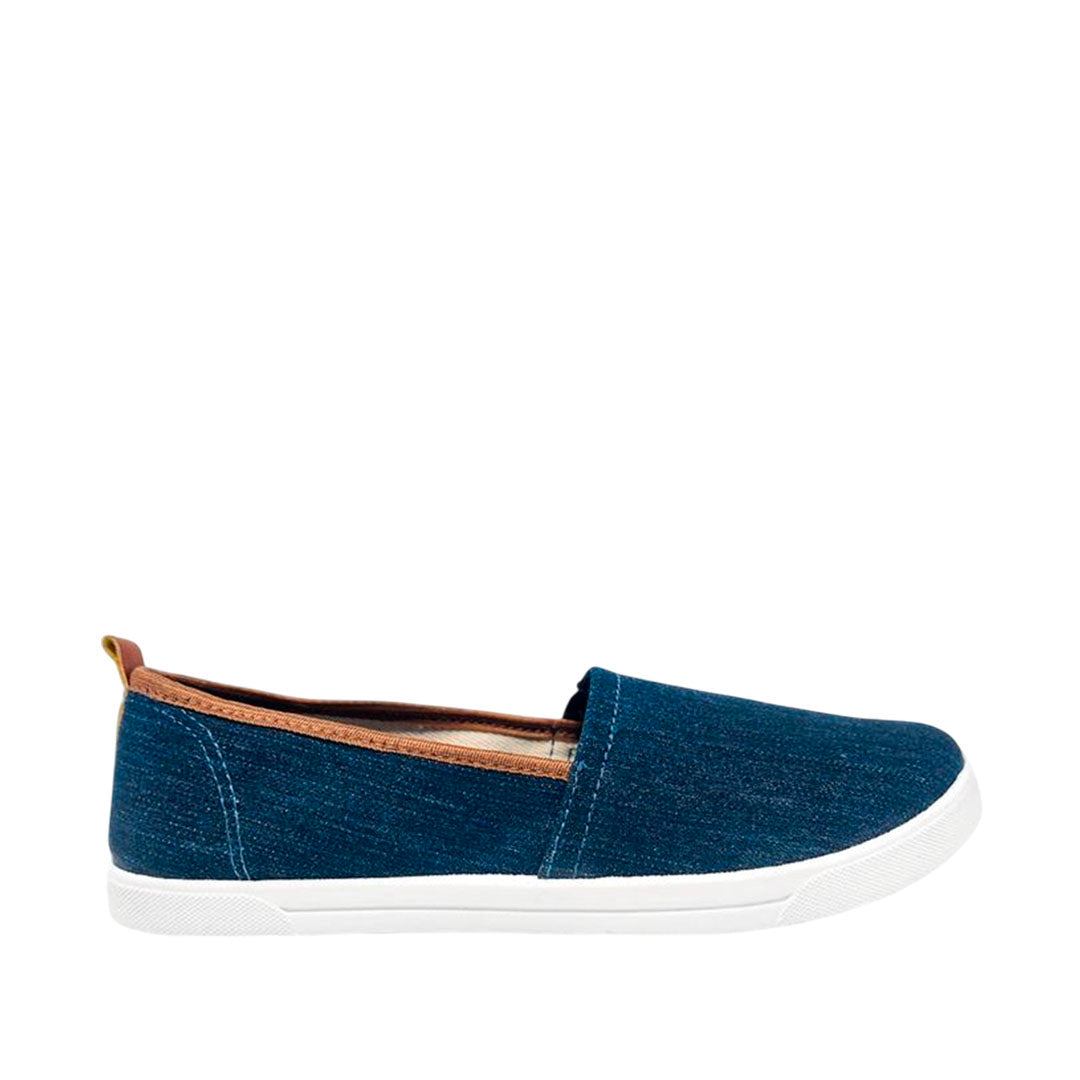 Dinas Liana slip on para mujer color denim