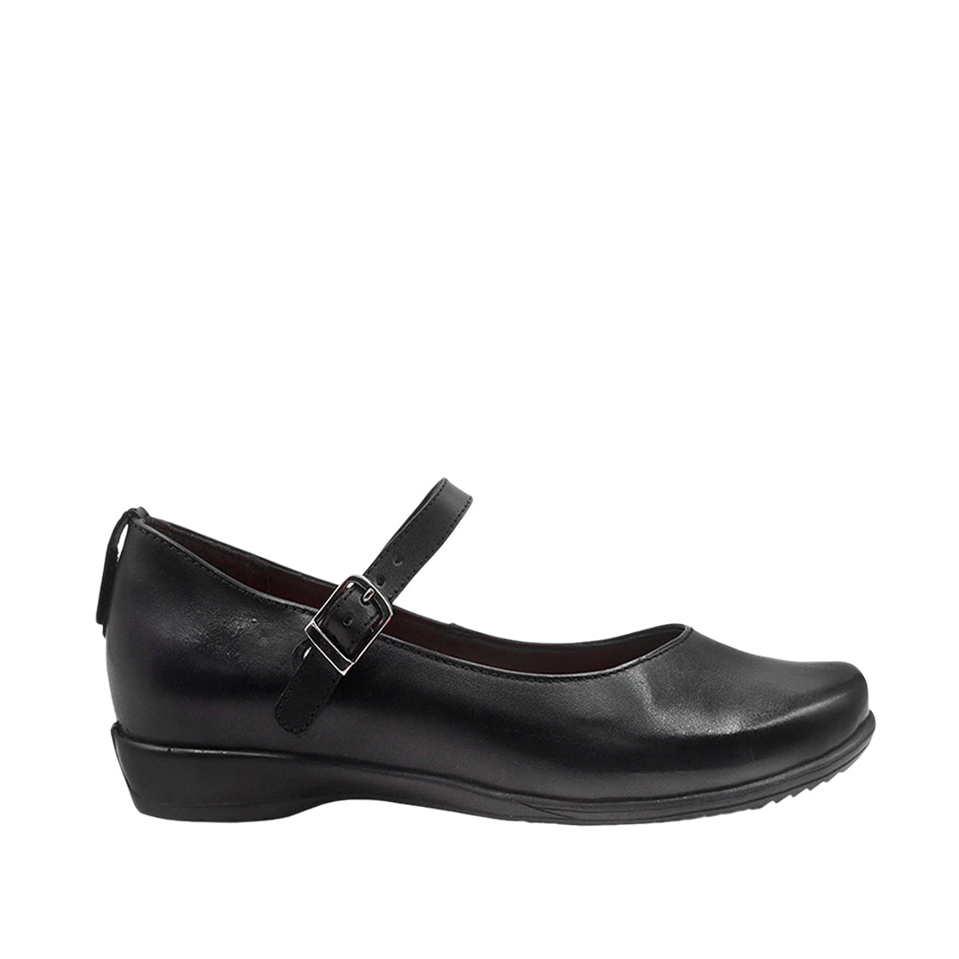 Zapatos escolares Isaa para niña color negro