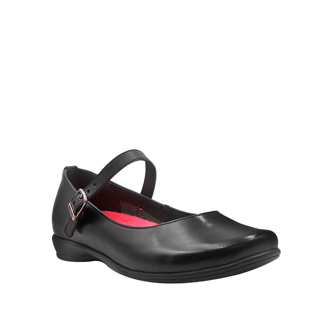 Zapatos escolares Isaa para niña color negro