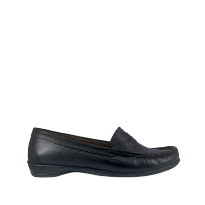 Mocasines escolares Judy para niña color negro