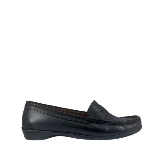 Mocasines escolares Judy para niña color negro