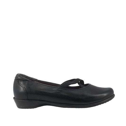 Zapatos escolares Madelyn para niña color negro