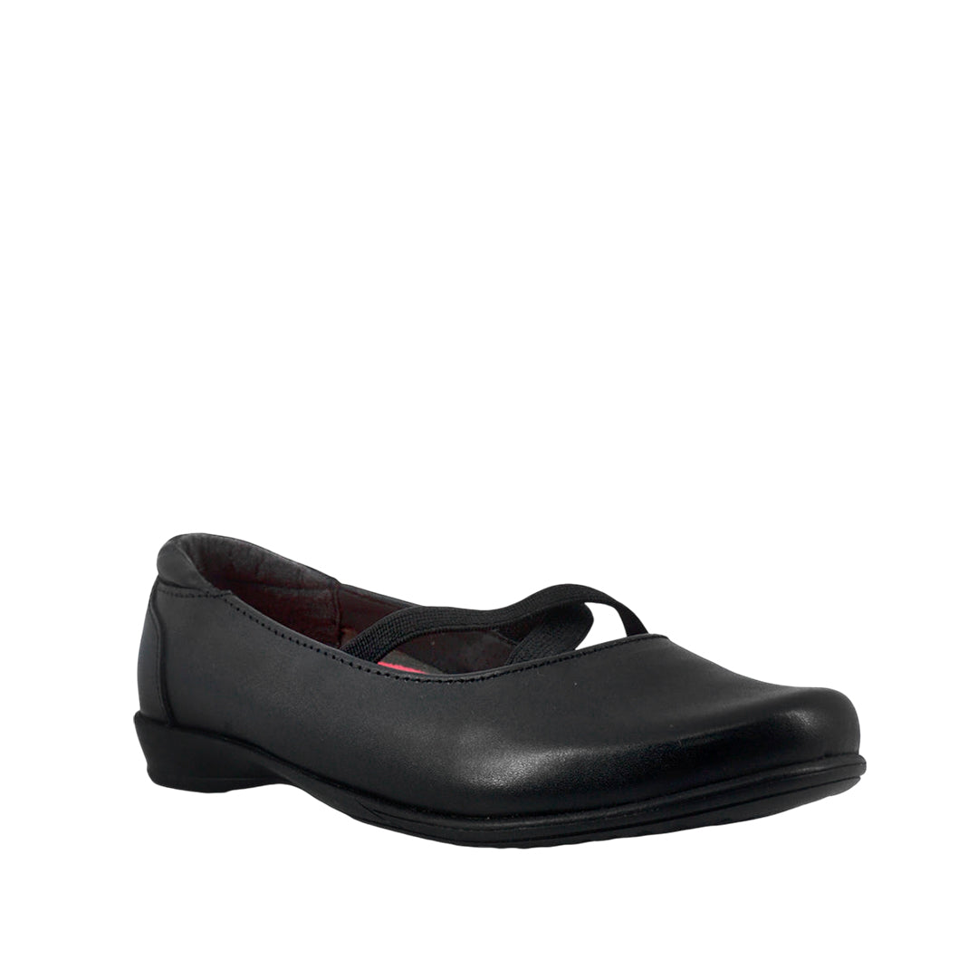 Zapatos escolares Madelyn para niña color negro