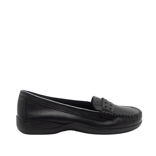 Mocasines Saribel para mujer color negro