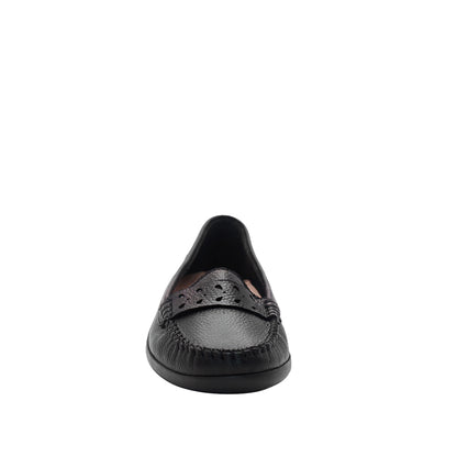 Mocasines Saribel para mujer color negro