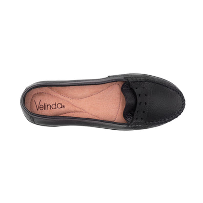 Mocasines Saribel para mujer color negro