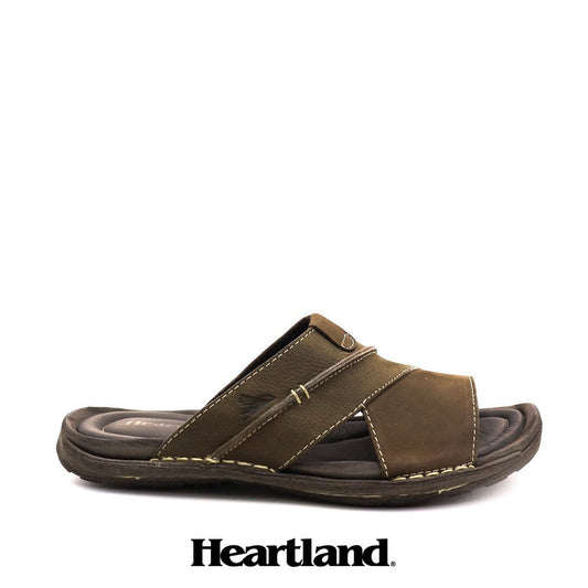 Sandalias Montego para hombre color olivo
