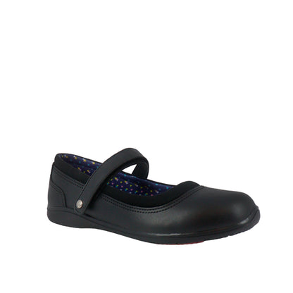 Zapatos escolares Ileana para niña color negro