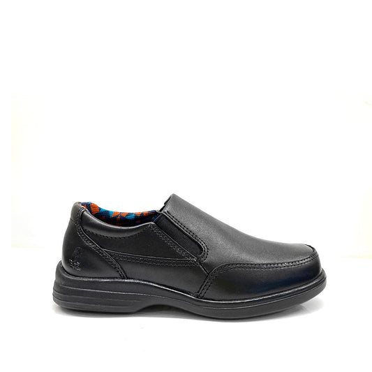 Zapatos escolares Luka Slip On para niño color negro