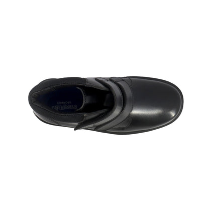 Botines escolares Mati para niño color negro