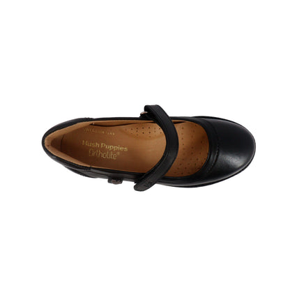 Zapatos escolares Madelyne para niña color negro