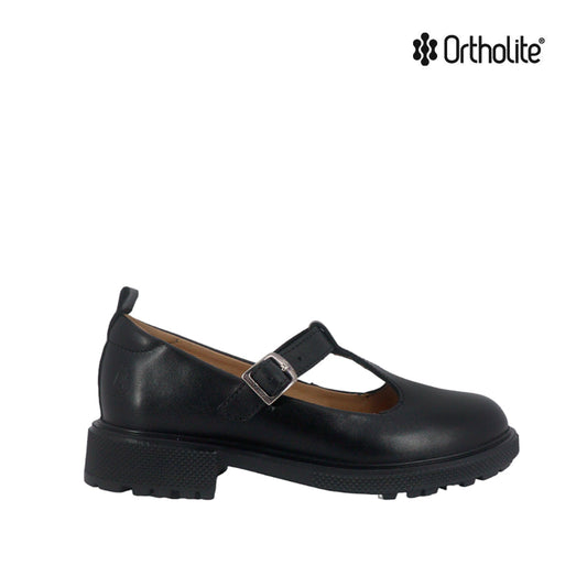 Zapatos escolares Arianna para niña color negro