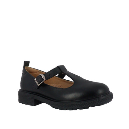 Zapatos escolares Arianna para niña color negro